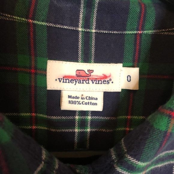 Vineyard Vines Yuletide Popover Shirt - Picture 5 of 5